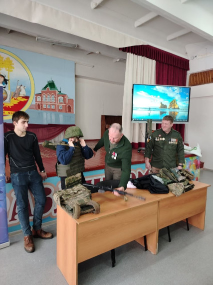 Встреча с ветеранами СВО.