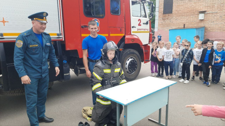 Знакомство с пожарным делом.